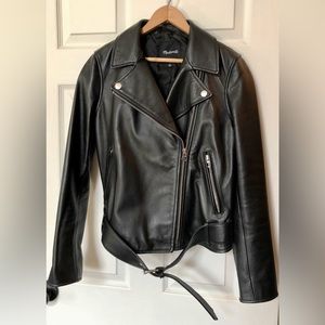 Madewell Ultimate Leather Motorcycle Jacket